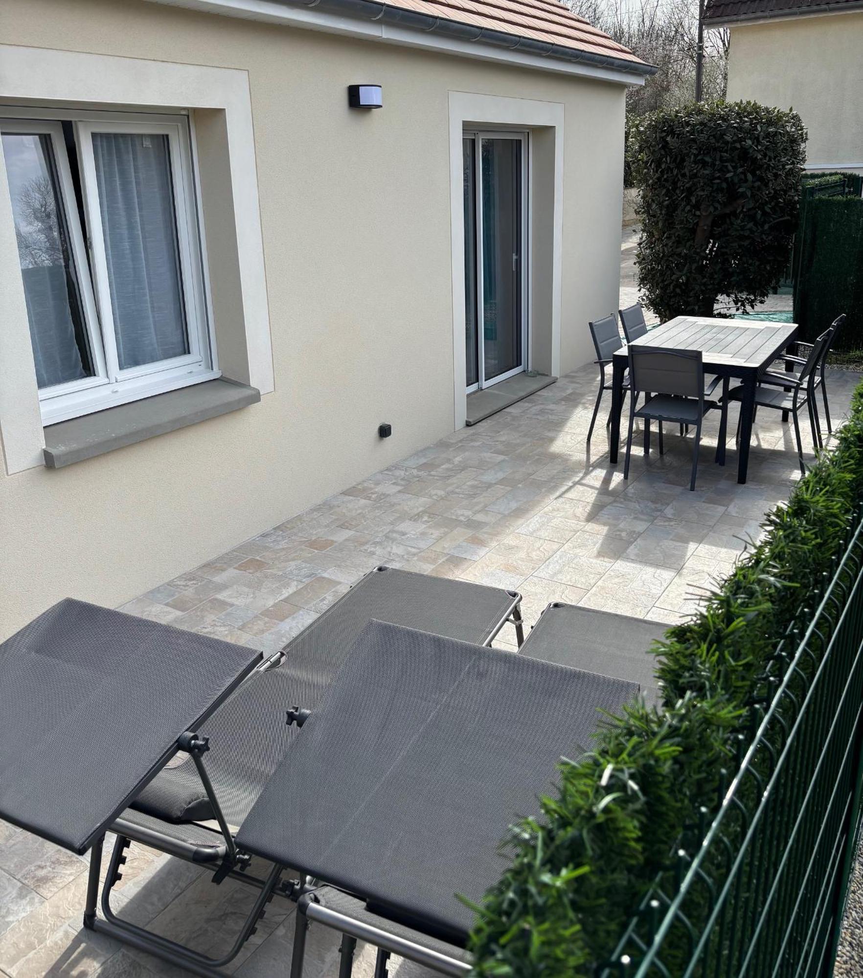 Holiday home Ticya 10 Minutes Parc Disneyland Maison Neuve Independante Jusqu'a 5 Voyageurs Lit Bebe 2 Places Parking Ferme *
